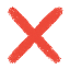 Red X